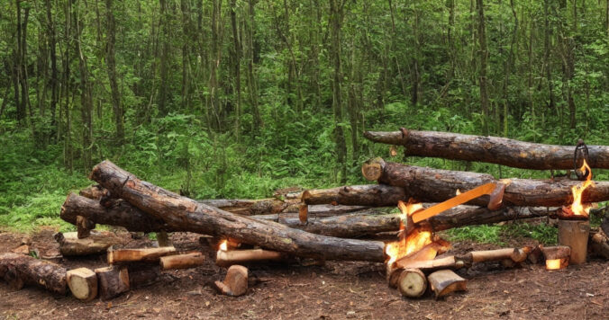 Fra træstamme til brænde: Sådan kløver du dit eget brænde med en brændekløver